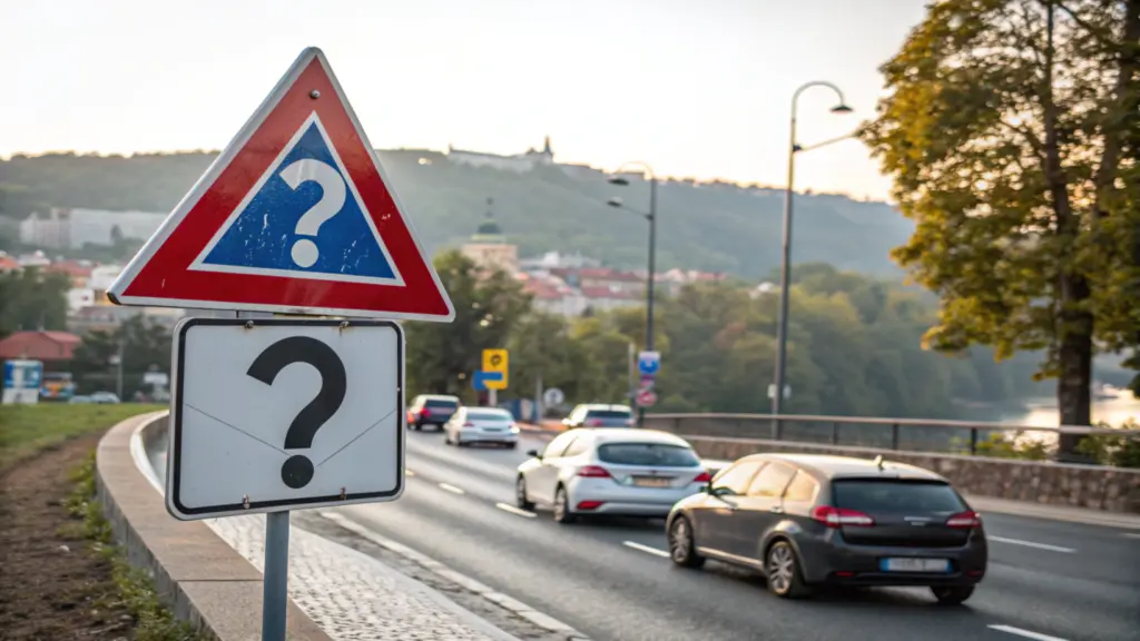 Чешские слова для вопроса о дороге