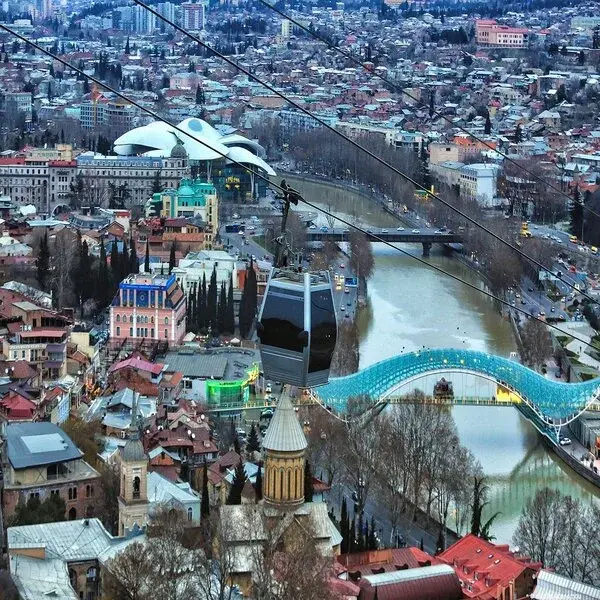 Канатная дорога в Тбилиси