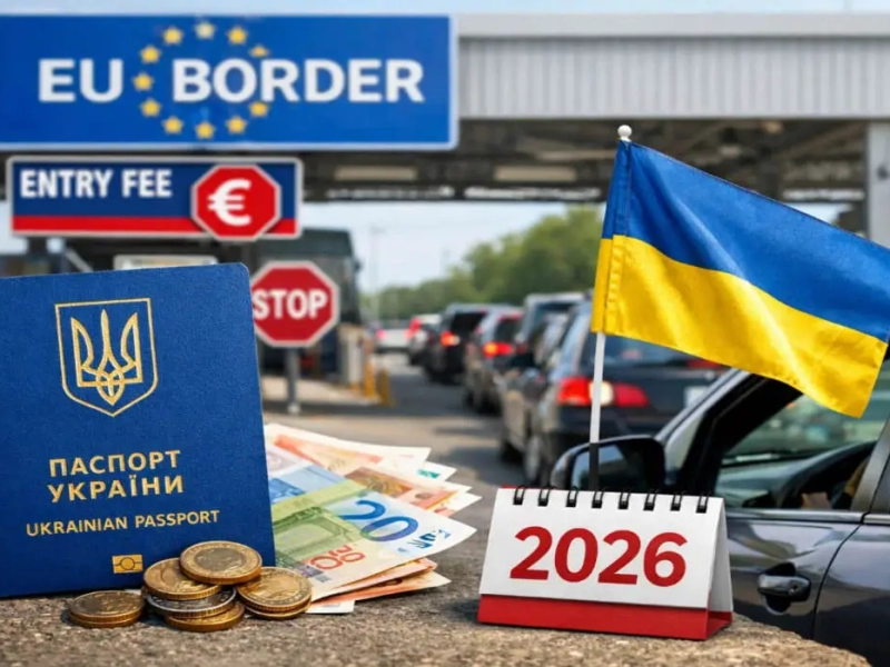 ETIAS для українців: платний в’їзд до ЄС з 2026 року